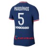 Virallinen Fanipaita Paris Saint-Germain Marquinhos 5 Kotipelipaita 2021-22 - Miesten